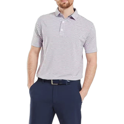 Balance Stripe Lisle Polo Herren