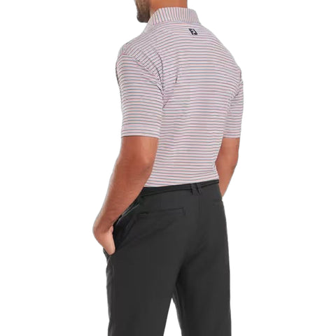 Balance Stripe Lisle Polo Herren