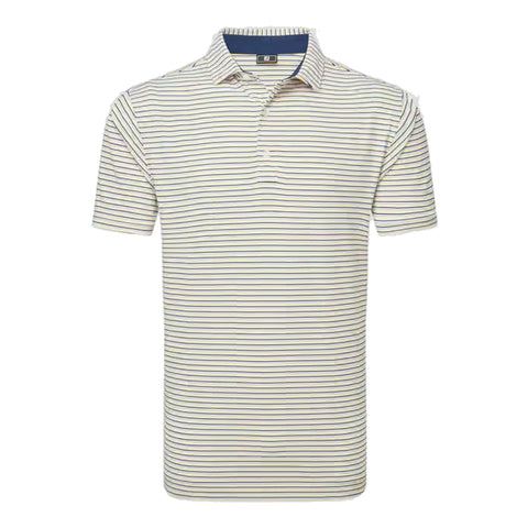 Balance Stripe Lisle Polo Herren