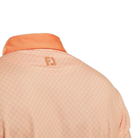 Checker Jacquard Polo Herren