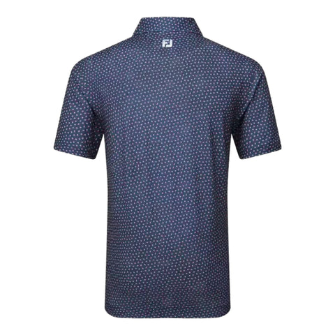 Bounce Print Pique Herren