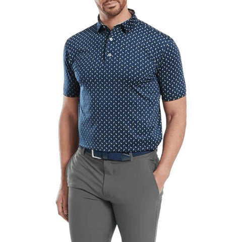 Flower Bud Foulard Lisle Polo Herren