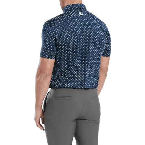 Flower Bud Foulard Lisle Polo Herren