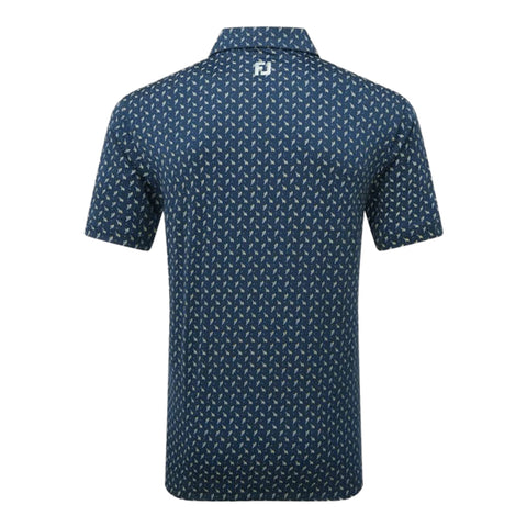 Flower Bud Foulard Lisle Polo Herren
