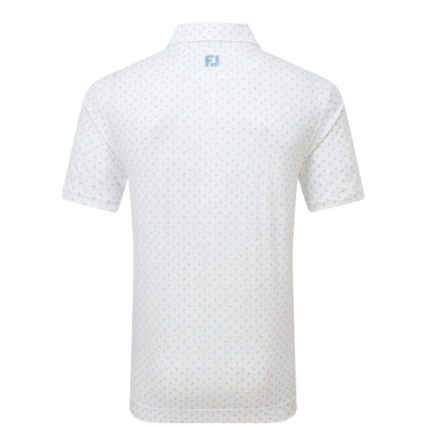 Flower Bud Foulard Lisle Polo Herren