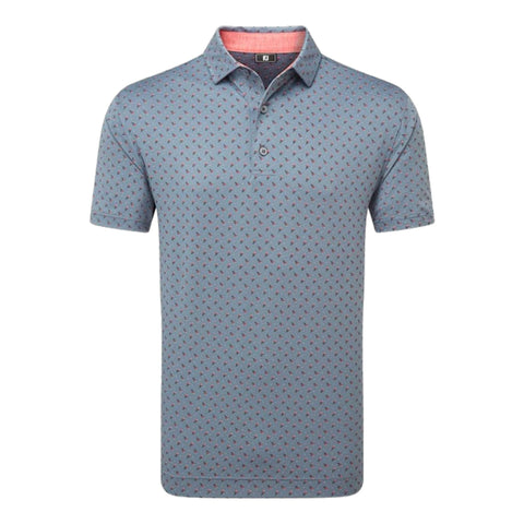 Flower Bud Foulard Lisle Polo Herren