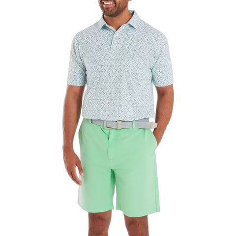 Gamer Print Pique Polo Herren
