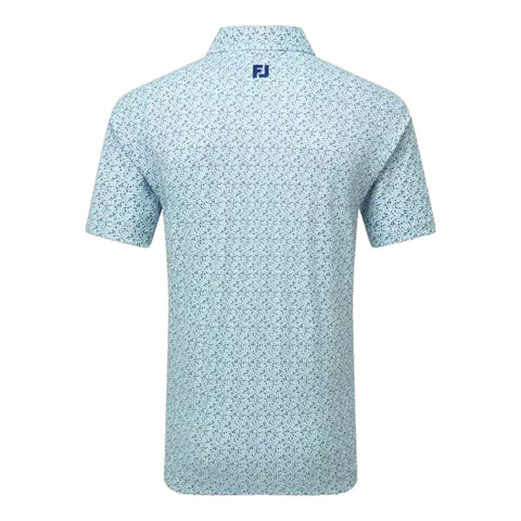 Gamer Print Pique Polo Herren