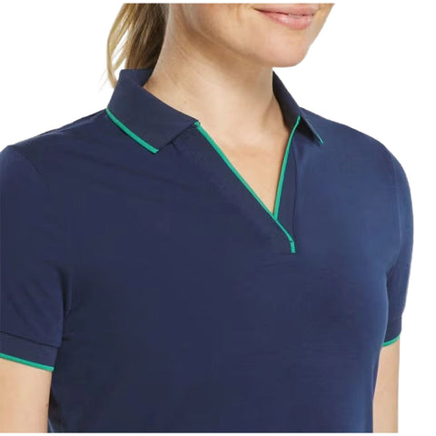 Notch V Polo Damen