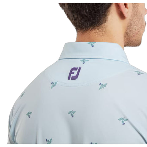 Thistle Print Polo Herren