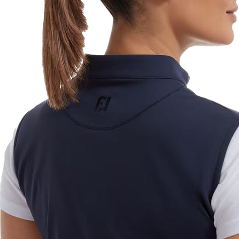 Full-Zip Golf Weste Damen