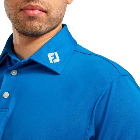 Stretch Pique Solid Poloshirt Herren