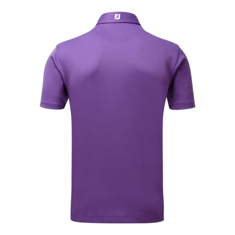 Stretch Pique Solid Poloshirt Herren