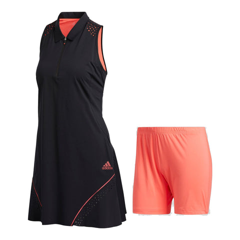 Perforated Color Pop Kleid Damen