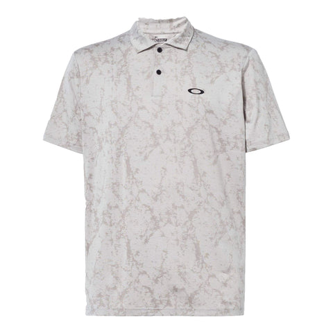 Marble Jacquard Poloshirt Herren