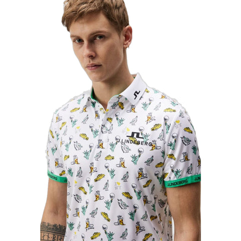 KV Print Golfpoloshirt Herren