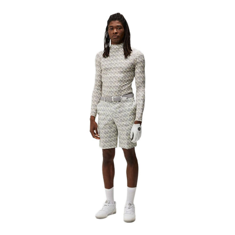 Aello Soft Compression Print Mock Herren