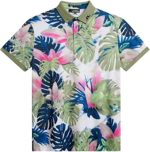 Tour Tech Reg Fit Print Polo Herren