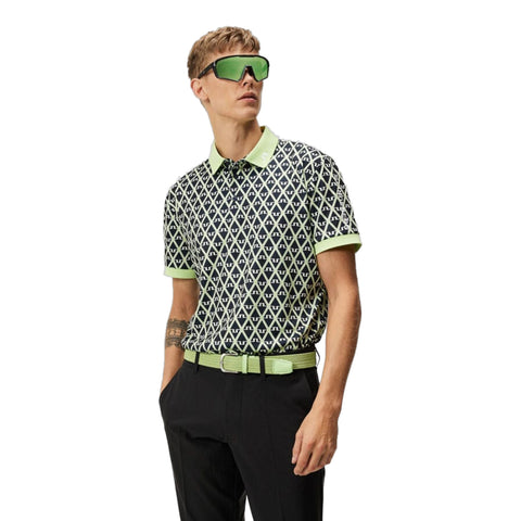 Tour Tech Reg Fit Print Polo Herren