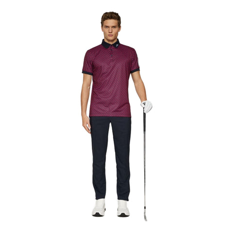 Tour Tech Print Polo Herren