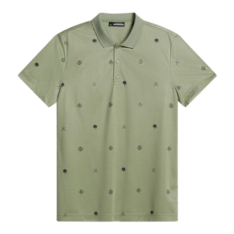 Club House Motif Polo Herren