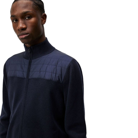 Bridge Knitted Hybrid Sweater Herren