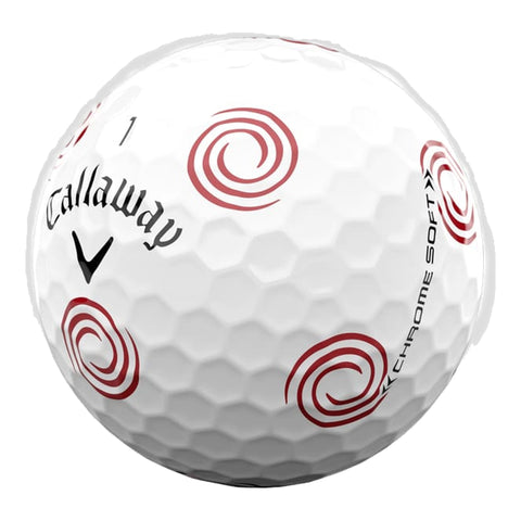 Chrome Soft (2022) Truvis Odyssey Golfbälle