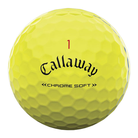 Chrome Soft (22) TripleTrack Golfbälle