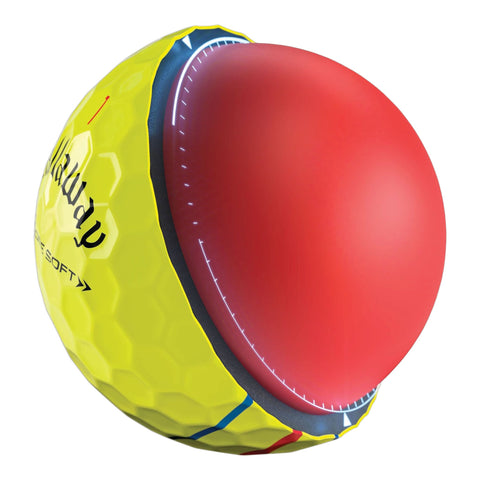 Chrome Soft (22) TripleTrack Golfbälle