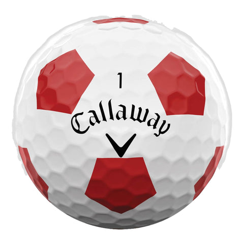 Chrome Soft (22) Truvis Yellow Golfbälle