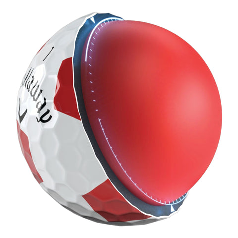 Chrome Soft (22) Truvis Yellow Golfbälle