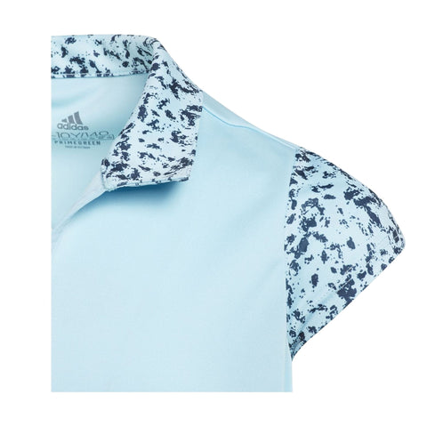 Floral Print Poloshirt Damen