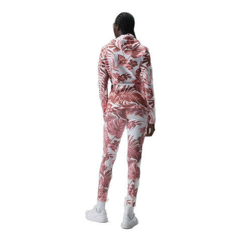Aerial Print Quarter Hood Damen