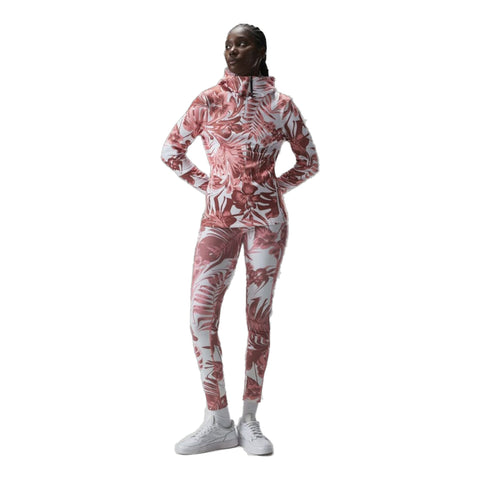 Aerial Print Quarter Hood Damen