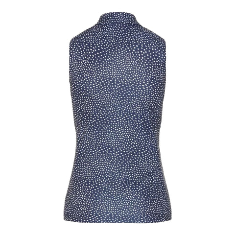 Dena Print-TX Jersey SL Polo Damen