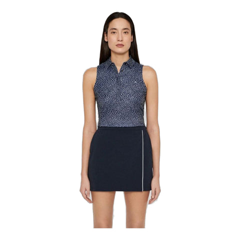 Dena Print-TX Jersey SL Polo Damen