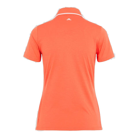 Flor-Ultra Light Jersey Polo Damen