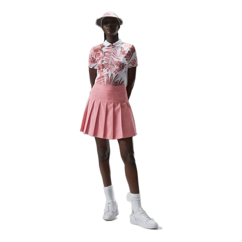 Evelina Print Poloshirt Damen