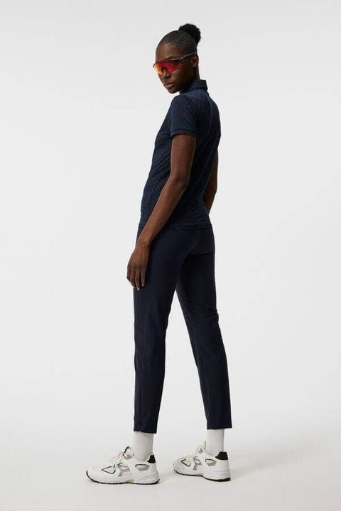 Alaya Jacquard Poloshirt Damen