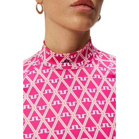 Asa Print Soft Compression Shirt Damen