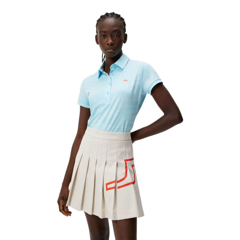 Alaya Jacquard Polo Damen