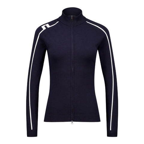 Aubree Knitted Zip Strickjacke Damen