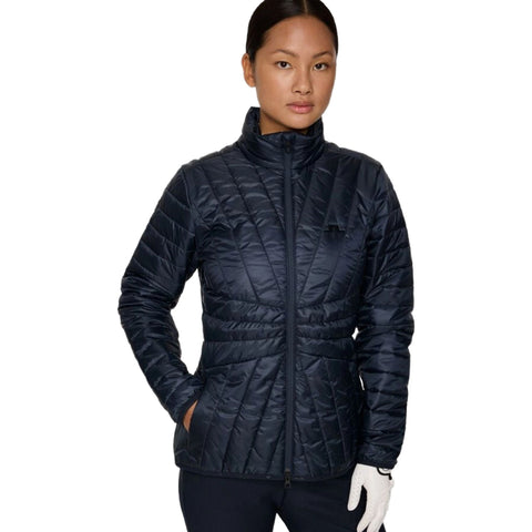 Marble Quilted Jacke Damen