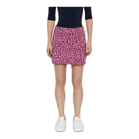 Thea TX Jersey Skirt Pink Leopard Damen