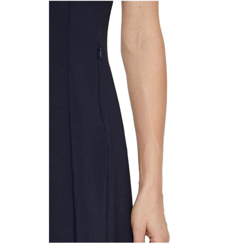 W Jasmin Lux Sculpt Kleid Jl Navy Damen