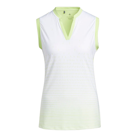Sport Performance Gradient Sleeveless Polo Shirt Damen