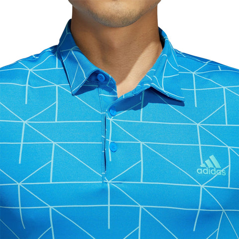 Polo Jacquard Lines Herren