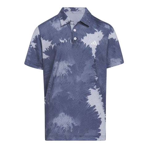 Flower Mesh Poloshirt