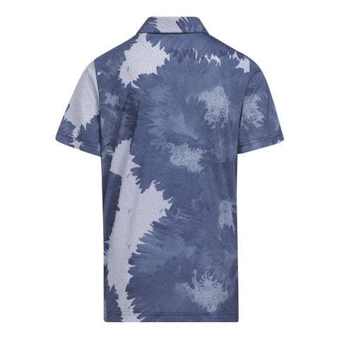 Flower Mesh Poloshirt