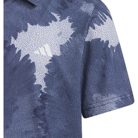 Flower Mesh Poloshirt